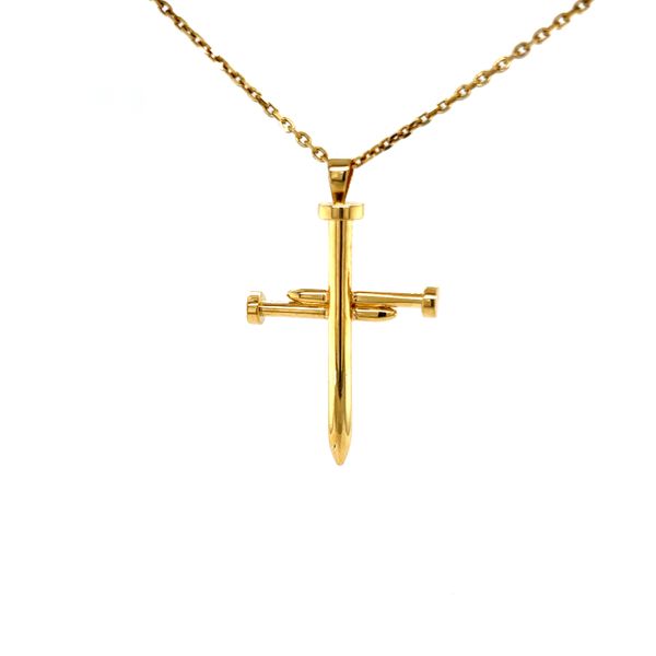 Nail Cross Pendant Blue Marlin Jewelry, Inc. Islamorada, FL