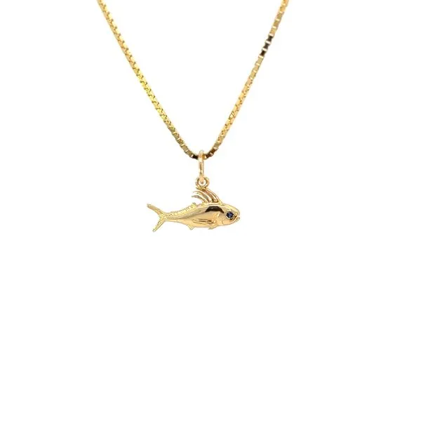 14K Roosterfish Charm Blue Marlin Jewelry, Inc. Islamorada, FL