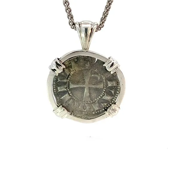 Sterling Silver Crusader Coin Image 2 Blue Marlin Jewelry, Inc. Islamorada, FL