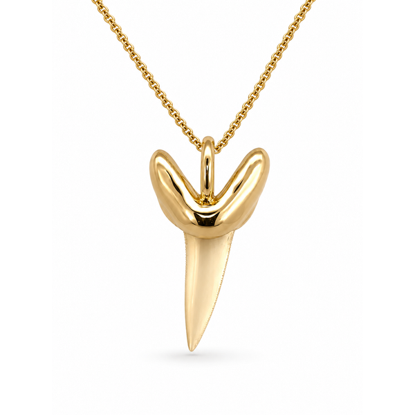 14K Gold Capped Mako Tooth Blue Marlin Jewelry, Inc. Islamorada, FL