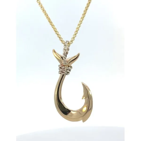 14K, Medium Hook Pendant Blue Marlin Jewelry, Inc. Islamorada, FL