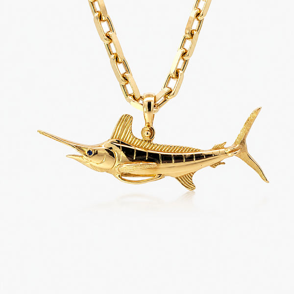 14K Gold Marlin Blue Marlin Jewelry, Inc. Islamorada, FL