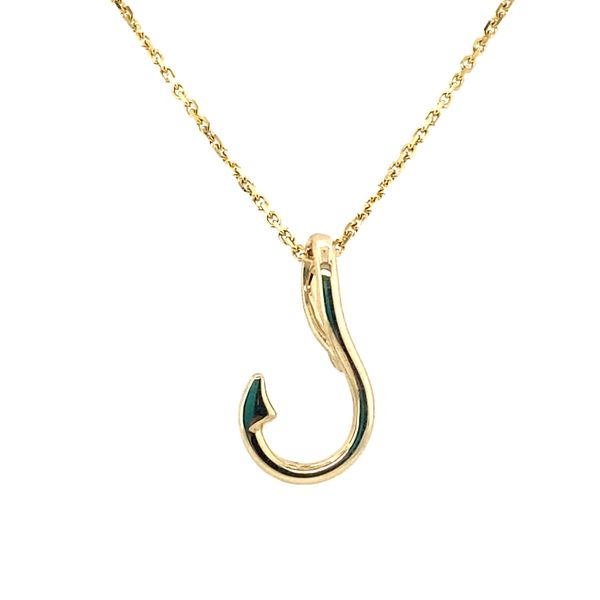 Steven Douglas Bail Fish Hook Pendant Blue Marlin Jewelry, Inc. Islamorada, FL