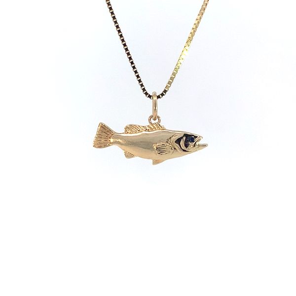14K Grouper Charm Blue Marlin Jewelry, Inc. Islamorada, FL