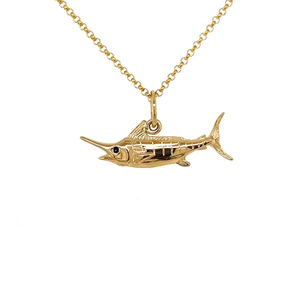 Marlin Charm Blue Marlin Jewelry, Inc. Islamorada, FL
