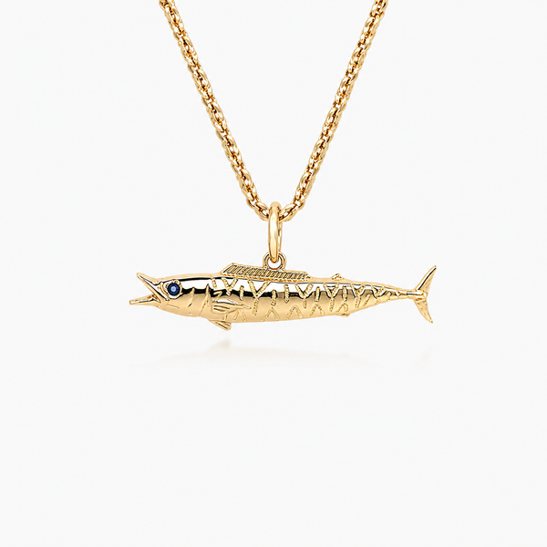 14K Wahoo Charm Blue Marlin Jewelry, Inc. Islamorada, FL