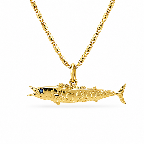 14K Wahoo Charm Blue Marlin Jewelry, Inc. Islamorada, FL