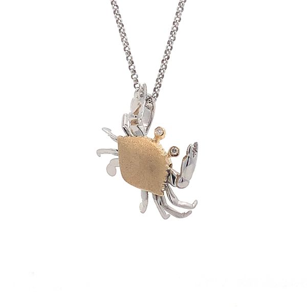 14K Denny Wong Crab Pendant Blue Marlin Jewelry, Inc. Islamorada, FL