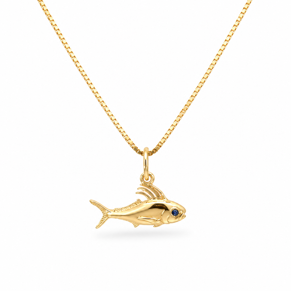 14K Roosterfish Charm Blue Marlin Jewelry, Inc. Islamorada, FL