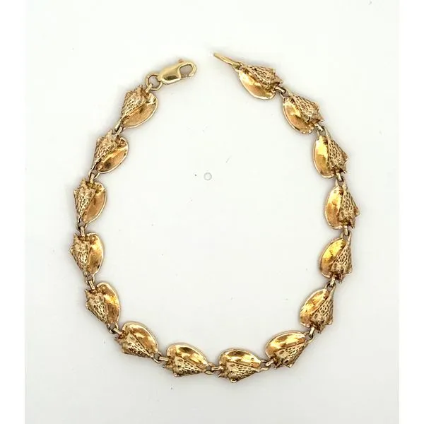 14K Conch Bracelet Blue Marlin Jewelry, Inc. Islamorada, FL