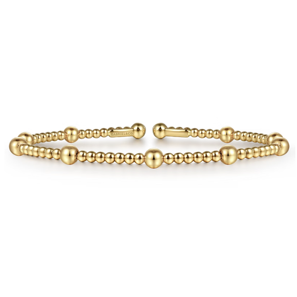 14K Yellow Gold Bangle Bracelet Blue Marlin Jewelry, Inc. Islamorada, FL
