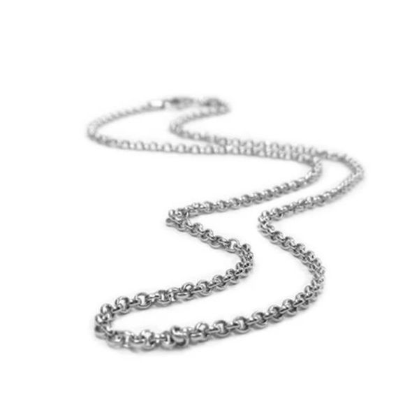 Belle Etoile Sterling Silver Chain - Thin Rolo - 20