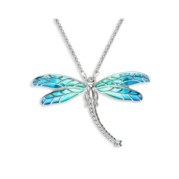 Dragonfly Necklace Blue Marlin Jewelry, Inc. Islamorada, FL