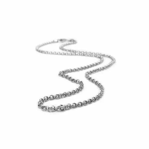 Belle Etoile Sterling Silver Chain - Thin Rolo - 20