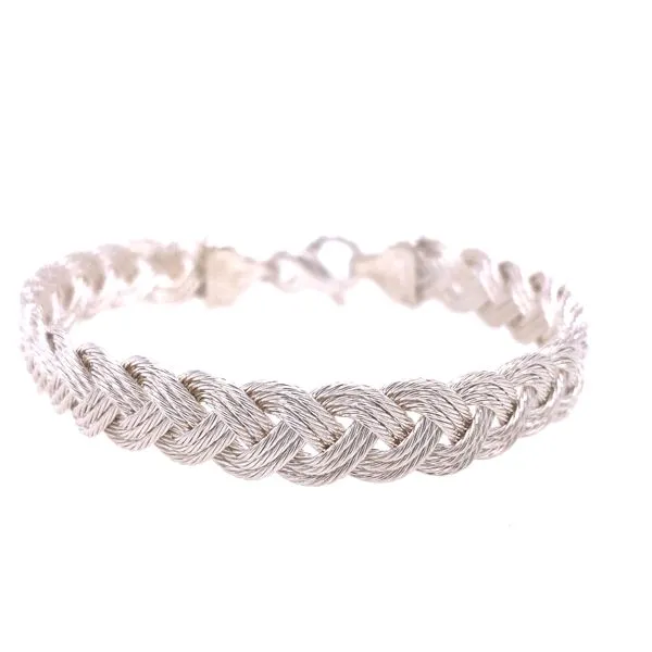 Silver Braided Bracelet Blue Marlin Jewelry, Inc. Islamorada, FL