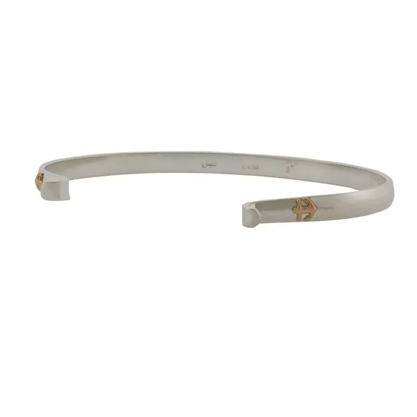 Silver Convertable Bangle Anchor Bracelet Blue Marlin Jewelry, Inc. Islamorada, FL