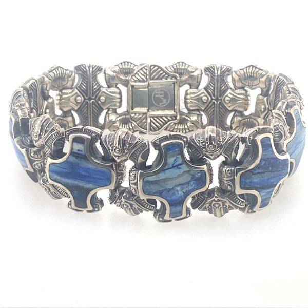 William Henry Mammoth Tooth Fossil Bracelet Blue Marlin Jewelry, Inc. Islamorada, FL