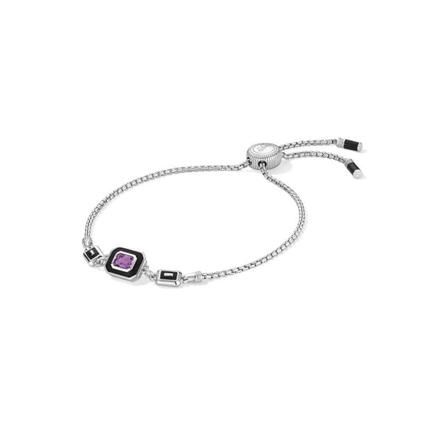 Judith Ripka Adrienne Friendship Enamel, Amethyst and Diamond Bracelet Blue Marlin Jewelry, Inc. Islamorada, FL