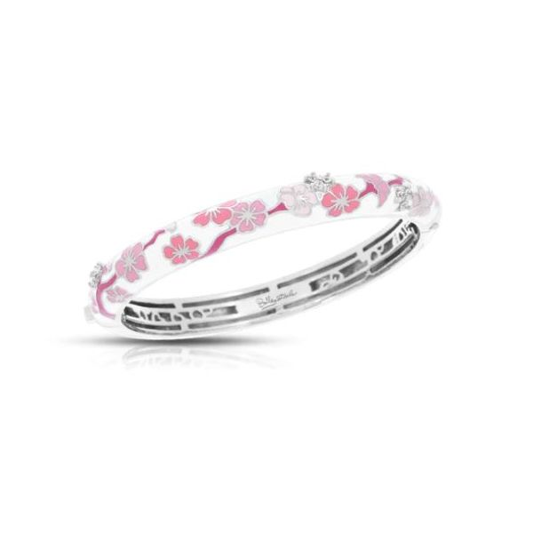 Belle Etoile Cherry Blossom Sakura Bangle Blue Marlin Jewelry, Inc. Islamorada, FL