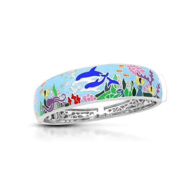Belle Etoile Dolphin Bangle Blue Marlin Jewelry, Inc. Islamorada, FL