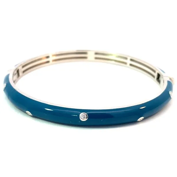 Belle Etoile Staccato Teal Bangle Blue Marlin Jewelry, Inc. Islamorada, FL
