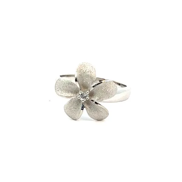 Denny Wong Plumaria Flower Ring Blue Marlin Jewelry, Inc. Islamorada, FL