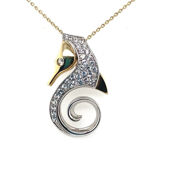 Steven Douglas Seahorse Pendant Blue Marlin Jewelry, Inc. Islamorada, FL