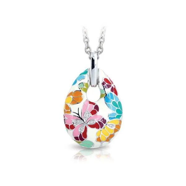 Belle Etoile Butterfly Kisses Pendant Blue Marlin Jewelry, Inc. Islamorada, FL