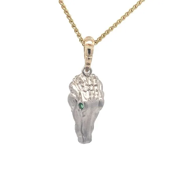 Two-Tone Alligator Head Blue Marlin Jewelry, Inc. Islamorada, FL