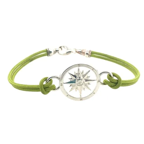 Silver Compass Rose Clasp Blue Marlin Jewelry, Inc. Islamorada, FL