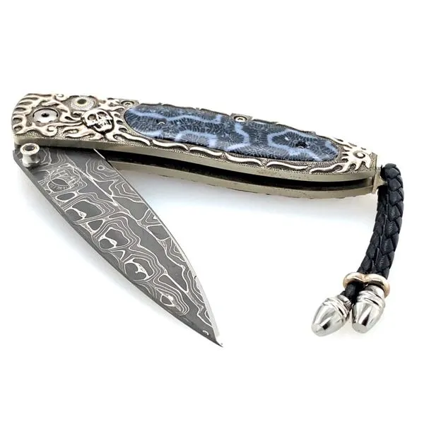 William Henry Brain Coral 'Noggin' Knife Blue Marlin Jewelry, Inc. Islamorada, FL