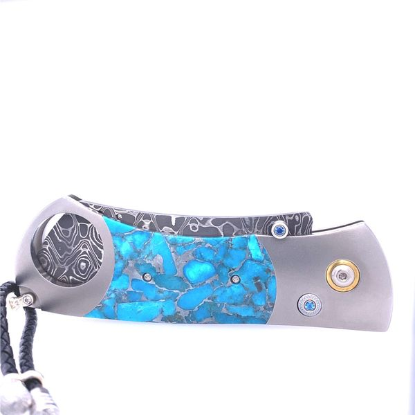 William Henry Kingsman Damascus Intrepid Blade Cigar Cutter Image 3 Blue Marlin Jewelry, Inc. Islamorada, FL