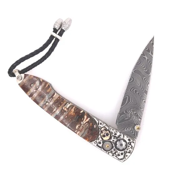 William Henry Mammoth Tooth Boomerang Knife Blue Marlin Jewelry, Inc. Islamorada, FL