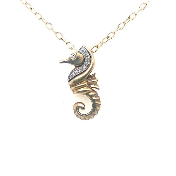 Cherie Dori Diamond Seahorse Pendant Blue Marlin Jewelry, Inc. Islamorada, FL
