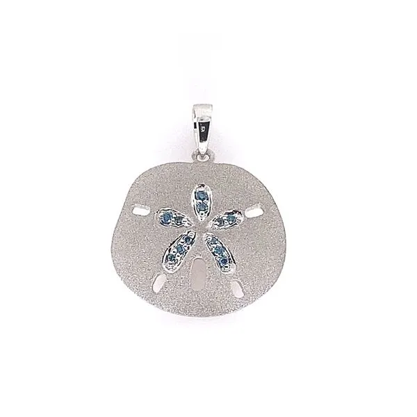 Denny Wong Sand Dollar Pendant Blue Marlin Jewelry, Inc. Islamorada, FL