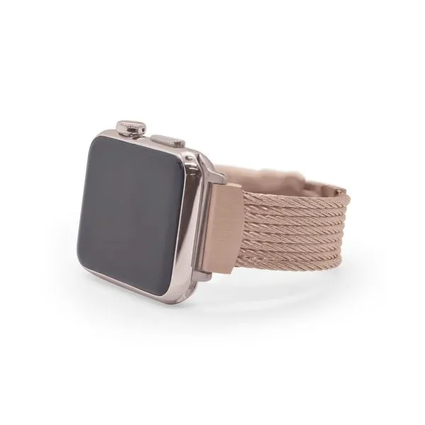 Alor 6 Row Stainless Steel Apple Watch Band Blue Marlin Jewelry, Inc. Islamorada, FL