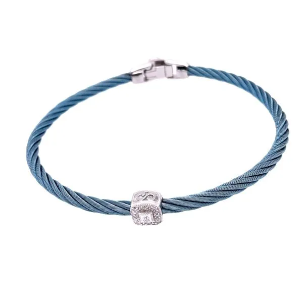 Alor Stainless Steel Island Blue Bangle Blue Marlin Jewelry, Inc. Islamorada, FL