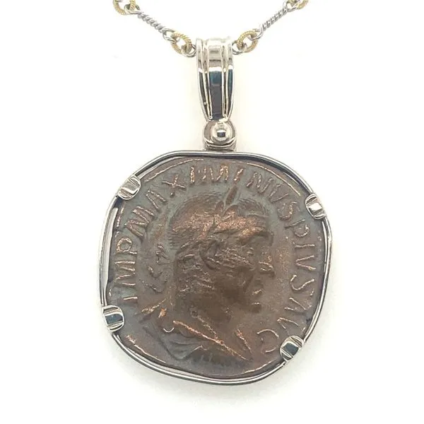 Historic Roman Coin Pendant Blue Marlin Jewelry, Inc. Islamorada, FL