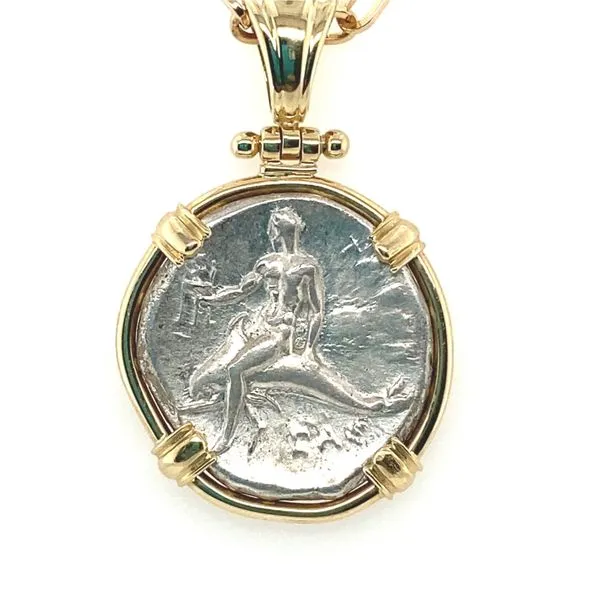 Historical Greek Coin Pendant Blue Marlin Jewelry, Inc. Islamorada, FL