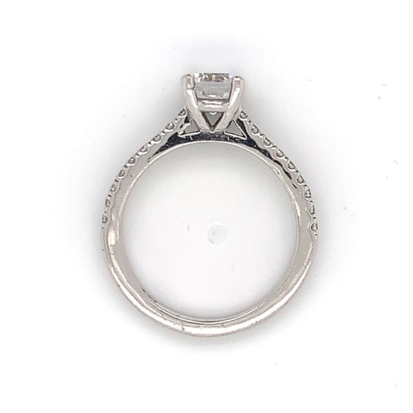 14 Karat White Gold Engagement Ring Image 4 Bluestone Jewelry Tahoe City, CA