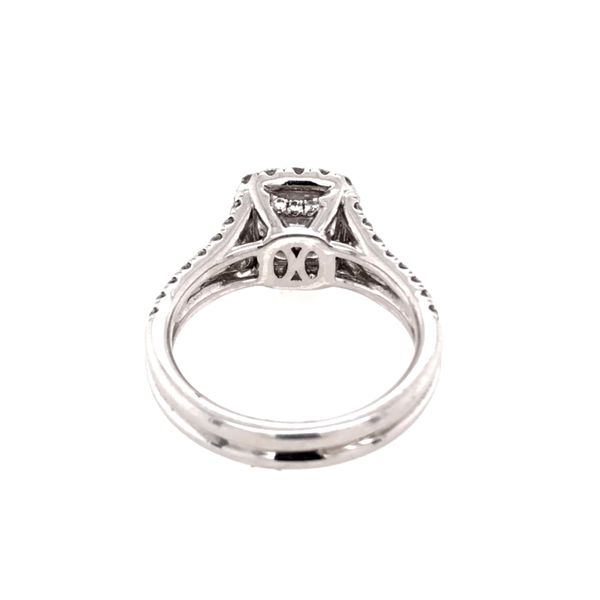 14 Karat White Gold Engagement Ring Image 4 Bluestone Jewelry Tahoe City, CA