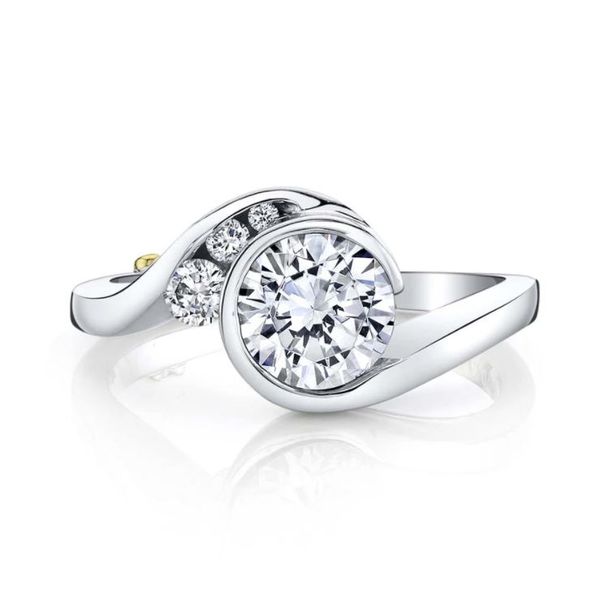 14 Karat White Gold Diamond Engagment Ring Bluestone Jewelry Tahoe City, CA