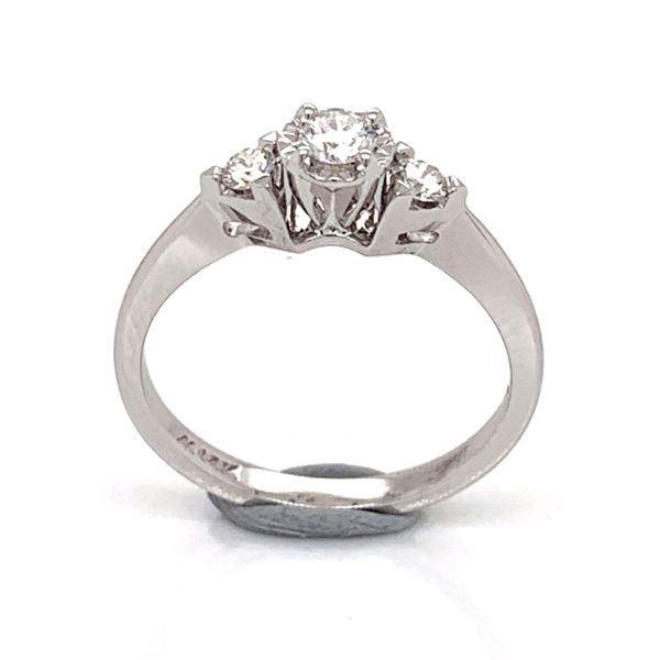 14K White Gold Engagement Ring Image 3 Bluestone Jewelry Tahoe City, CA