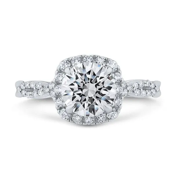14 Karat White Gold Diamond Engagement Ring- Special Order Only Bluestone Jewelry Tahoe City, CA