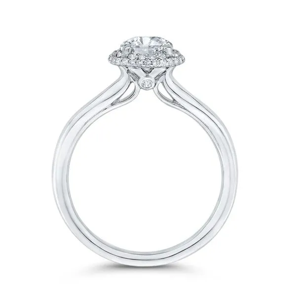 14 Karat White Gold Diamond Engagement Ring- Special Order Only Image 4 Bluestone Jewelry Tahoe City, CA