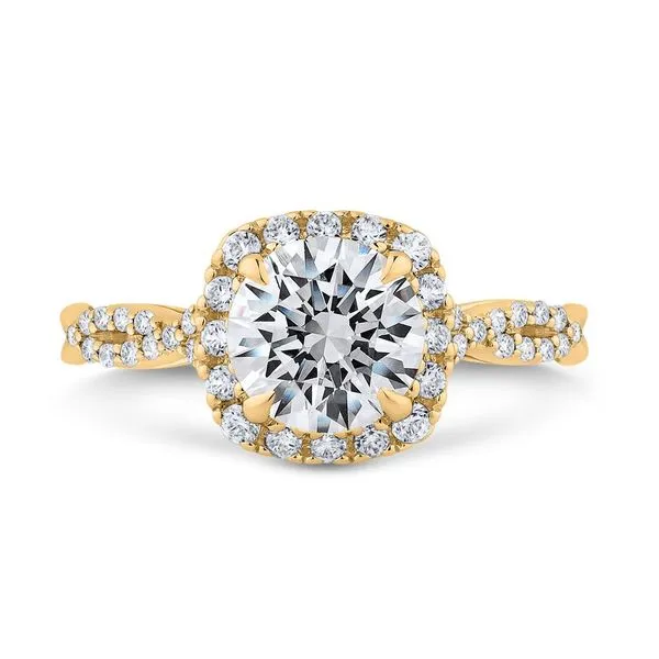 14 Karat Yellow Gold Diamond Engagement Ring- Special Order Only Bluestone Jewelry Tahoe City, CA