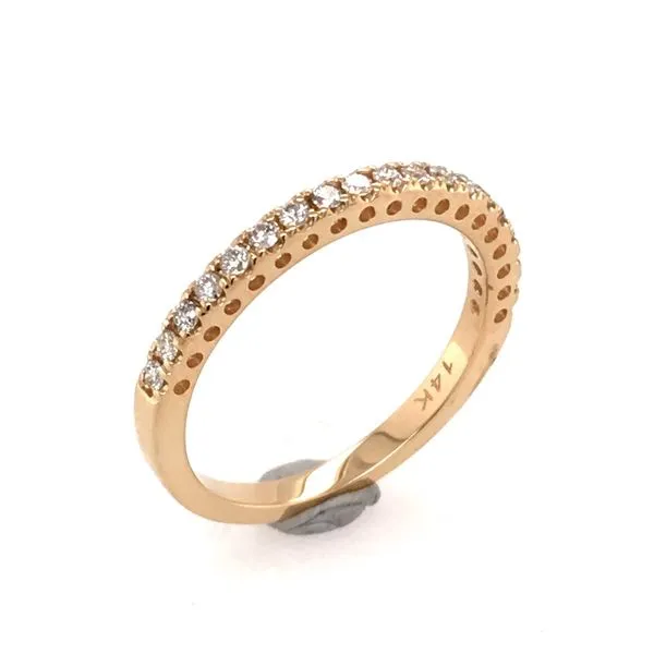 14 Karat Yellow Gold Diamond Wedding Band Bluestone Jewelry Tahoe City, CA