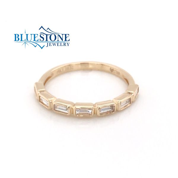14K Yellow Gold Band w/ Baguette Cut Diamonds(size 6.75) Bluestone Jewelry Tahoe City, CA