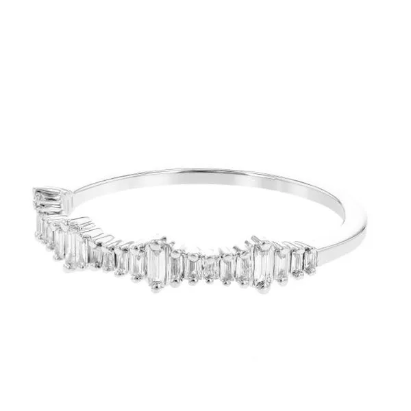 14 Karat White Gold Wedding Band or Fashion Ring w/ 0.20 Carats of Diamonds Image 2 Bluestone Jewelry Tahoe City, CA