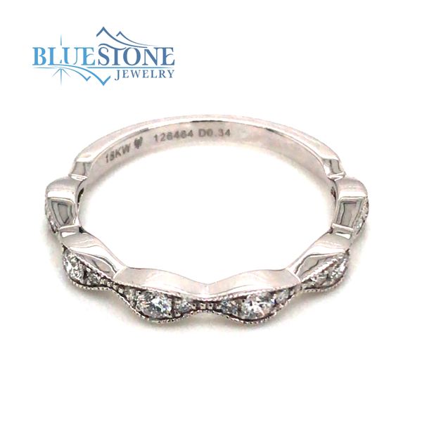 18K White Gold Diamond Ban- Size 6.75 Image 3 Bluestone Jewelry Tahoe City, CA